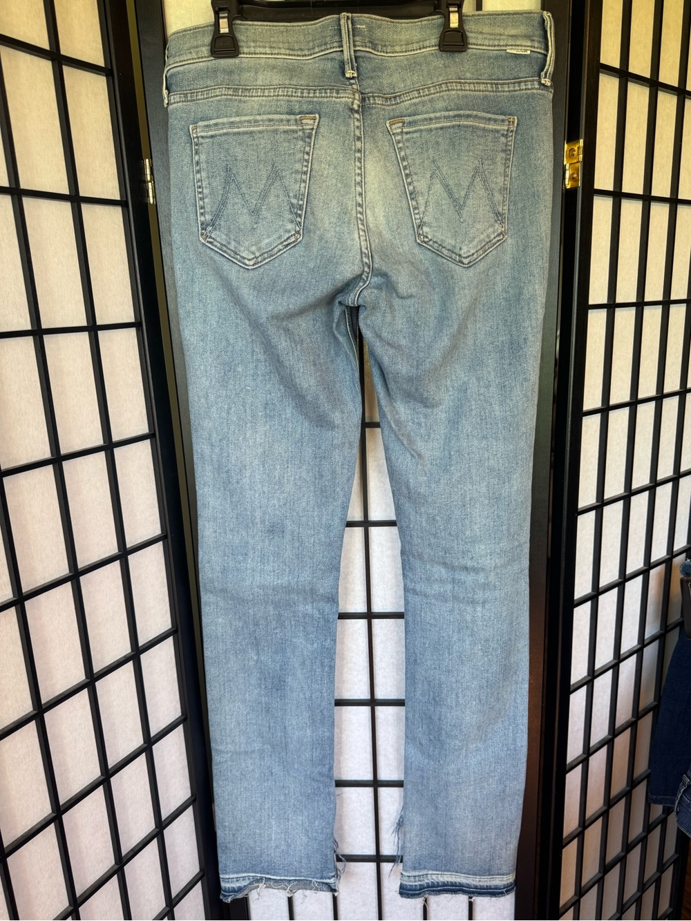 MOTHER Rascal Slit Hem Undone Jeans - Picture 6 of 8